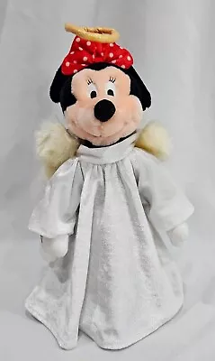 Disney Store Exclusive 13  Minnie Mouse Angel Plush Christmas Tree Topper • $16