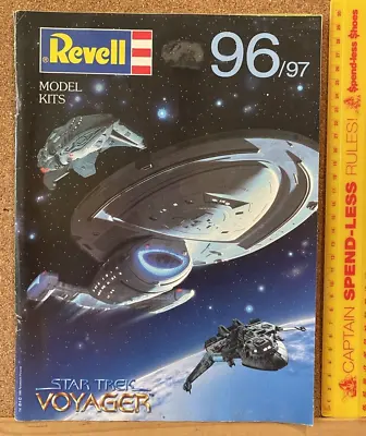 £27.52 • Buy Big 1996 Revell Plastic Model Kit Catalog Star Trek Voyager Mash Tv Show Batman!