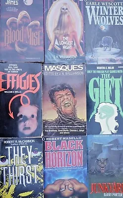 Create Your Own Vintage Horror Book Bundle - Buy 3 Get 4th Free. • £3