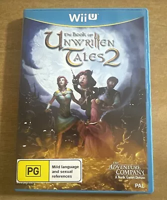 The Book Of Unwritten Tales 2 Nintendo Wii U - COMPLETE VGC • $99