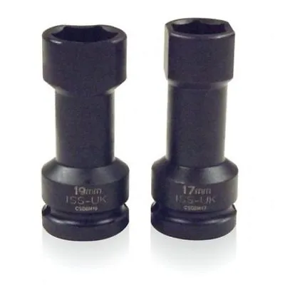 M10 & M12 Channel Unistrut Sockets 17 & 19mm 1/2 Dr By Impact Socket Supplies • £25.98