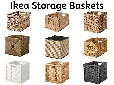 Ikea Storage Basket Boxes Various Articles GNABBAS BRANAS LABBSAL New • £25.99