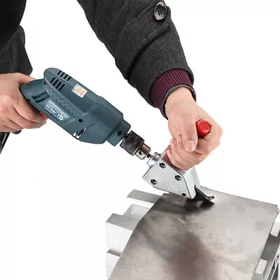 Sheet Metal Cutting Tool Saw Power Drill Attachment Turbo Shear Cutter 0.8-1.8mm • $32