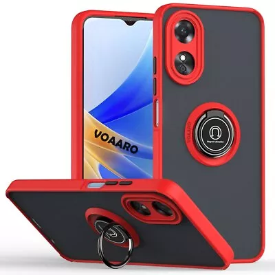 $13.97 • Buy Shockproof  Matte Hard Stand Armor Ring Case For OPPO A17 A36 A76 A54 A74 Reno 8