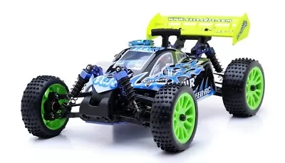 $209.95 • Buy Exceed RC 1/16 Blur Nitro Gas Car Remote Control RC Buggy FireBlack RTR 4WD