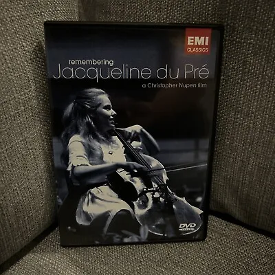 Jacqueline Du Pre DVD Remembering Jacqueline Du Pre Region Free OOP • £12.99