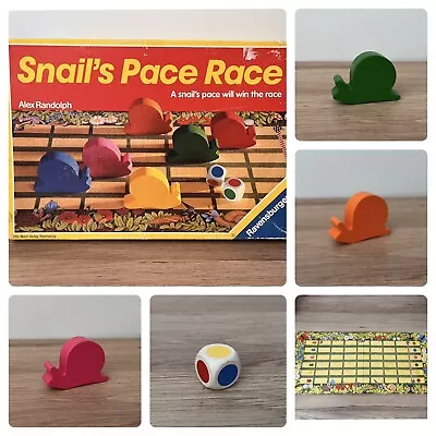 SNAILS PACE RACE Board Game By Ravensburger * Multi Listing * Spare Pieces • £4.95