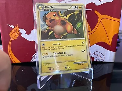 Pokémon TCG Raichu HS Trainer Kit 30/30 Holo Holo Rare • $2.29