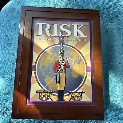 RISK - Parker Brothers Vintage Game Collection - 2009 Wooden Book Shelf Edition • $39.99