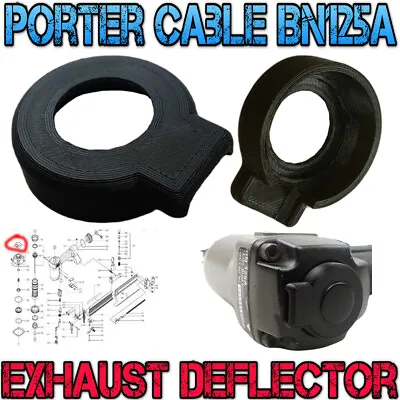 Porter Cable BN125A Brad Nailer Exhaust Deflector  Replaces Part 894698 • $13.45