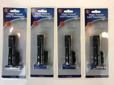 Mini Flashlight Aluminum Body 1 Watt LED 50 Lumen Camping Safety Bright 4 Pack • $19.99