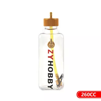 1PC 260CC/ML Transparent Plastic Fuel Tank Oil Box For Gasoline Planes RC Model • $10.99