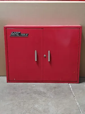 Vintage MAC TOOLS Wall Cabinet MBWC W/ Locking Key And Mounting Hardware NICE! • $559