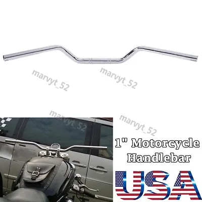 1  Drag Handle Bar Handlebars For Harley Fatboy 48 72 Dyna V-rod Honda Universal • $66.31