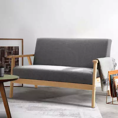 Artiss 2-Seater Sofa Armchair Skane • $165.96