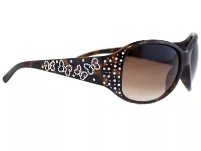 Disney Parks Brown Minnie Mouse Bows Shaped Rhinestones Adult Sunglasses NWT • $28.99