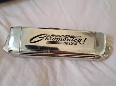 Vintage HOHNER Chromatic Harmonica  The Chromonica I M. Hohner Made In Germany C • $77.77