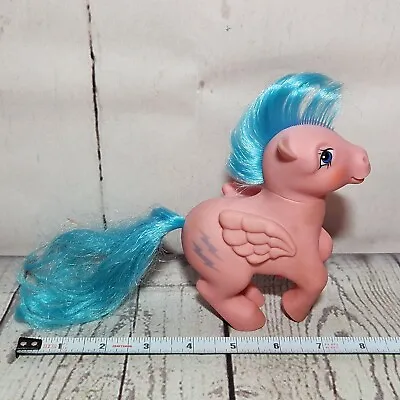 Vintage 1983 My Little Pony Firefly Pegasus G1 Glitter Lighting Bolt Hasbro MLP • $6.29