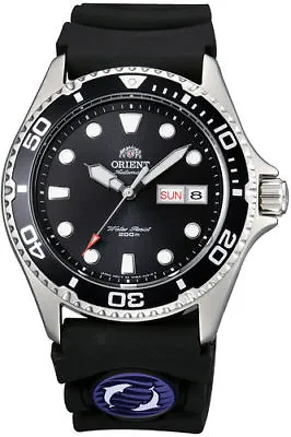 Orient Ray II Automatic Watch Men's Mechanical Wr 200MT Rubber Case Steel • $511.06