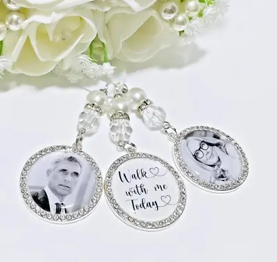 Bouquet Memory Charm Wedding Bouquet Photo Charm Memory Charm For Bridal Bouquet • £8.95