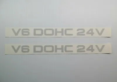 New Mitsubishi V6 DOHC 24V Door Decal Set 6G7 3000GT GTO Eclipse Galant Montero • $20