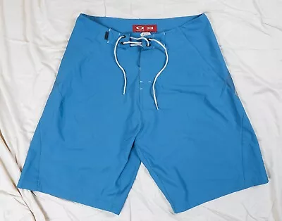 OAKLEY Board Shorts Men's 33 Waist |  Blue |  Boardshorts Surf Beach Swim Trunks • $15