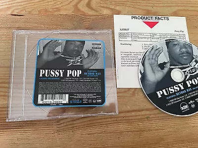 CD Hiphop Xzibit Feat Method Man - Pussy Pop (4 Song) BMG RCA LOUD Sc Presskit • £28.91