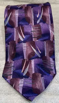 Vintage Jerry Garcia Collection Forty Chicken And Cat Purple Neck Tie 100% Silk • $19.69