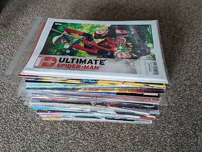 75x Marvel Comics Massive Bundle Job Lot Including Ultimate Spiderman 1 • £53.99