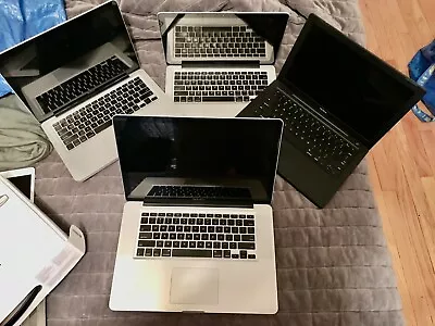 LOT OF 4 Macbooks & Macbook Pro  & IPad FOR PARTS • $139.99