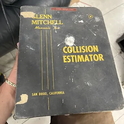 1960s -70s Glenn Mitchell Collision Estimator SHOP MANUAL • $90
