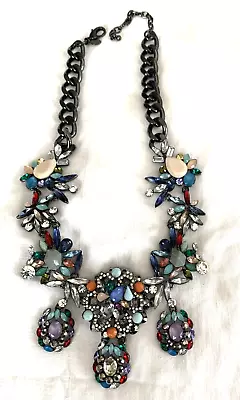 $15.50 • Buy Joan Rivers Massive Rhinestone Statement Necklace