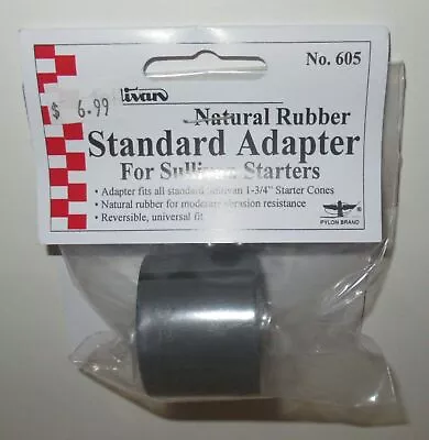 Sullivan Natural Rubber Standard Starter Adapter (for Sullivan Starters) #605 • $6.99