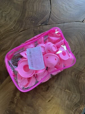 £4 • Buy Silicone Hair Curlers 30 Magic Soft Hair Rollers No Heat No Clip Hair Set NEW