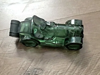 STRAIGHT EIGHT Vintage Men's Roadster Cologne Bottle - AVON Green - Excellent!! • $14.99