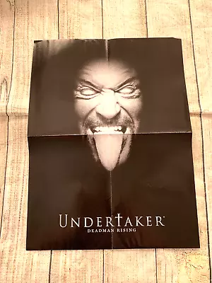 Undertaker Deadman Rising Rey Mysterio 619 WWE Poster Magazine 15.5x 20.5 • $14.99