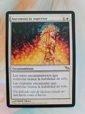 Greater Auramancy Shadowmoor SHM SPANISH Magic MTG 7/301  • $9