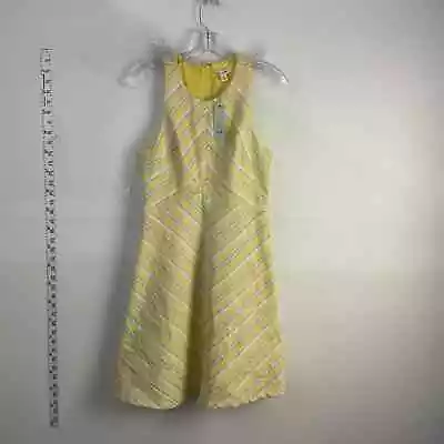 NWT Francesca's Miami Striped Yellow Sheath Dress - Women's Size S • $35