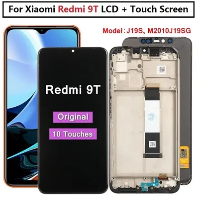 For Xiaomi Redmi 9T Display Touch Screen Digitizer Replace M2010J19SG M2010J19SR • $31.36