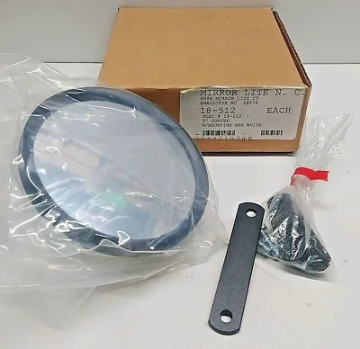 New In Box! Mirror Lite 5  Convex Mirror W/ Mounting Bracket 18-512 • $17.95