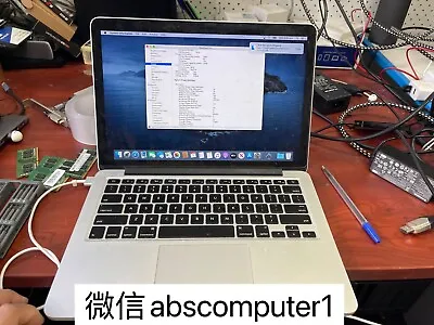 2015 MacBook Pro 13in (i5 2.7ghz/8gram/128g Ssd) • $300
