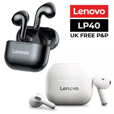 $24.69 • Buy TWS Earbuds Lenovo LP40 Wireless Earphones Bluetooth Headphone Headset With Mic