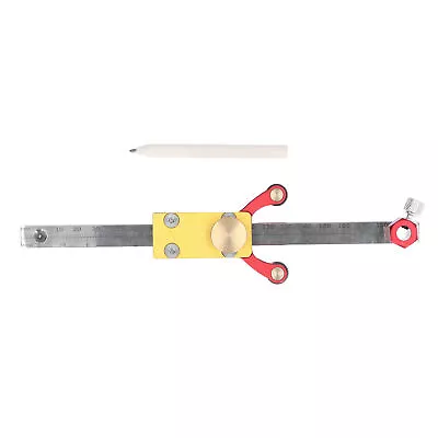 Wheel Marking Gauge Sliding Wood Scribe Tool DIY Parallel Linear Arc Drawing He♫ • $60.65