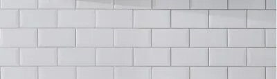 Metro Bevelled Edge White Ceramic Wall Tile Deal 200 X 100 • £150