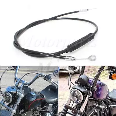 Black 180CM 71  Clutch Cable For Harley Sportster XL 883 XL1200 Road King Glide • $36.26