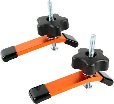 O'SKOOL 2 Pack Hold Down Clamps Kit 5-1/2” L X 1-1/8” Width T-Track CNC Router  • $20.45