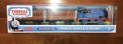 Thomas And Friends Trackmaster Thomas Annie Clarabel Motorized Engine Train New • $34.75