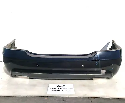 ✅ 10-13 OEM Mercedes W221 S350 S550 S600 S63 AMG Rear Bumper Cover W/ PDC Black • $367.35