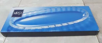 Mikasa Cheers Stripes Oval Platter 12  Sa795/313  • $29.95