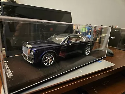 Rolls Royce Sweptail Dark Blue In 1:18 Scale By AB Models. Exquisite Mint Car.  • $285.99